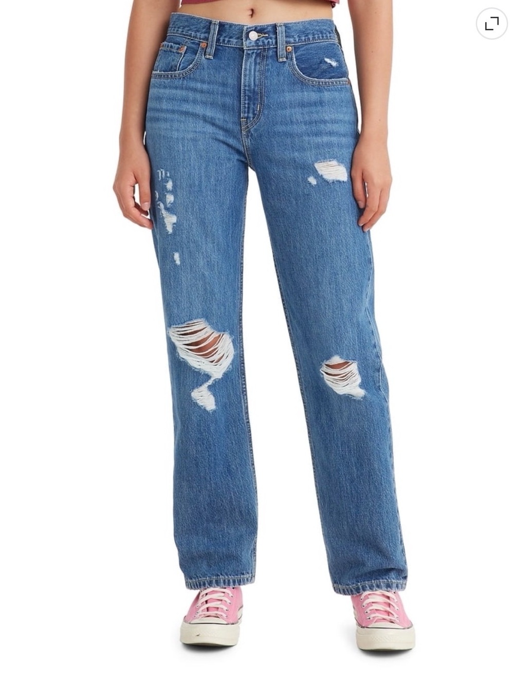 Levi’s Low Pro Straight Jeans